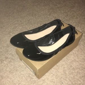 Cole Haan black flats